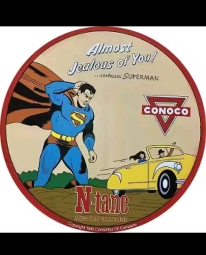 New conoco superman almost - conoco,
