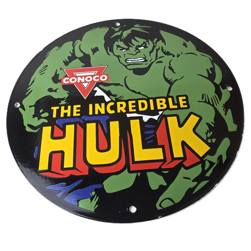 Vintage conoco incredible hulk - vintage,