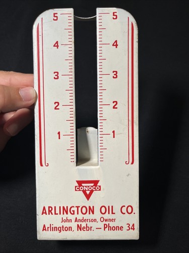 Vintage rain gauge conoco - vintage,