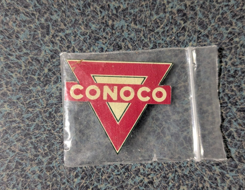Vintage metal conoco gas - metal,