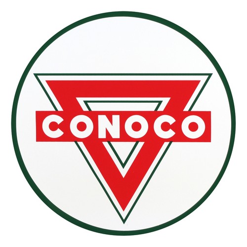 Conoco vinyl decal - 9", (dc127e)