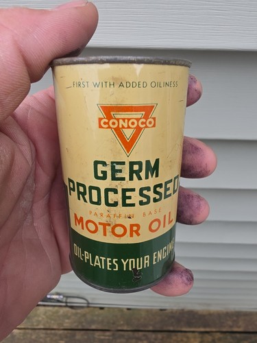 Vintage conoco motor - motor, oil