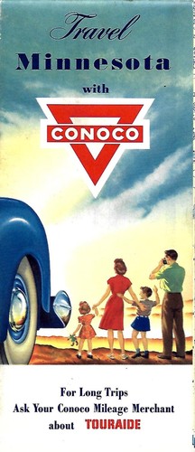 Vintage 1940s conoco minnesota - conoco,