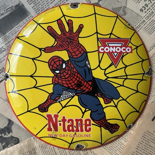 Vintage conoco tane gas - vintage, n-tane