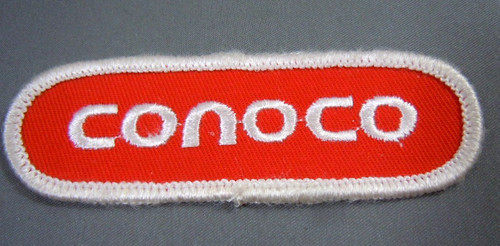 Conoco gasoline embroidered - gasoline,