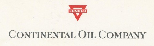 1954 conoco continental oil - 1954,